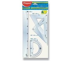 Maped Lineal-Set Classic 4-teilig (Mix)