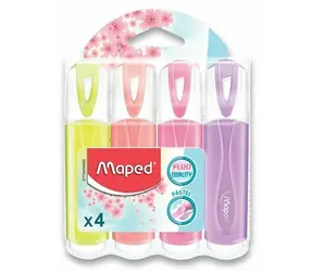 Maped Textmarker Fluo Peps Pastell 4 Stk