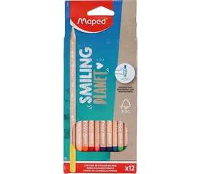Maped Buntstifte Smiling Planet 12 Stk
