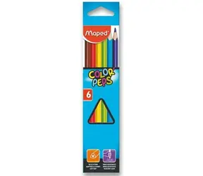 Maped Dreieckige Buntstifte Color'Peps 6 Stk