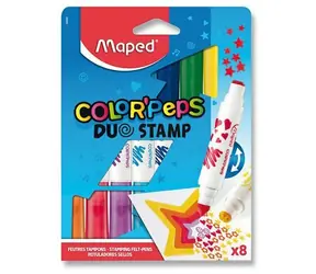 Maped Marker Color'Peps Duo Stamp 8 Stk