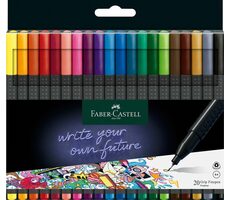 Faber-Castell Grip Marker 20 Stück - 0,4 mm