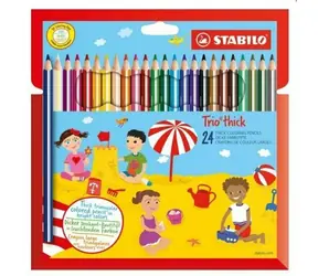 STABILO® Trio strong - 24er Set - 24 verschiedene Farben