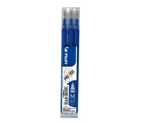 PILOT Nachfüllungen Pilot Frixion 0,7 mm - blau (3 Stück)