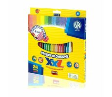 ASTRA Buntstifte mit XXL-Mine 24 Stk