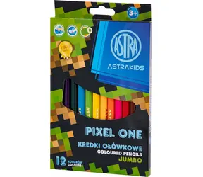 ASTRA Buntstifte Pixel One 12 Stück Jumbo