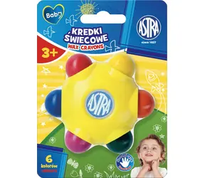 ASTRA BABY Wachsstäbchen Stern