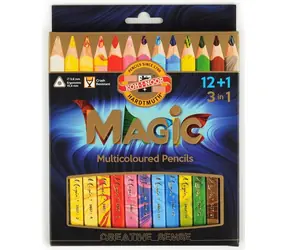 KOH-I-NOOR Kunstmalstifte Magic 3408 - 12+1 Stk