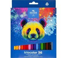 KOH-I-NOOR Dreiecksmalstifte Triocolor 36 Stück Bär