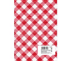 OXYBAG Tischdecke für den Kunstunterricht Rot