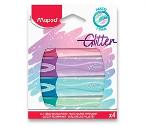 Maped Textmarker Classic Glitter 4 Stk