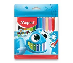 Maped Marker Color'Peps Ocean 12 Stk