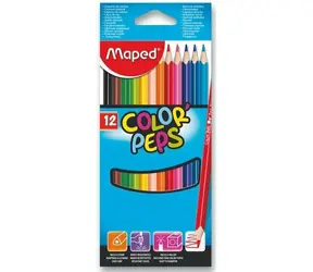 Maped Dreieckige Buntstifte Color'Peps 12 Stk