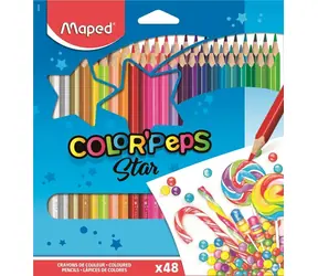 Maped Dreieckige Buntstifte Color'Peps 48 Stk
