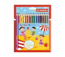 STABILO® Trio strong - 18-teiliges Set - 18 verschiedene Farben
