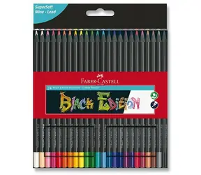 Faber-Castell Buntstifte Black Edition 24 Stk