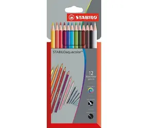 STABILO® Aquacolor Buntstifte 12 Stk