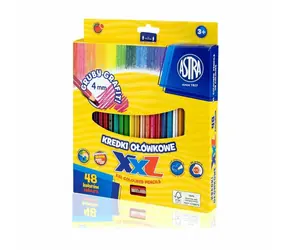 ASTRA Buntstifte mit XXL-Mine 48 Stk