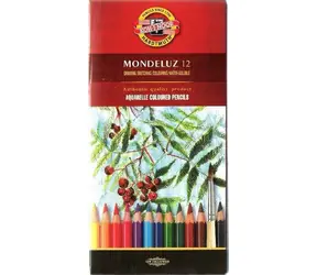 KOH-I-NOOR Aquarellstifte Mondeluz 3655 - 12 Stk