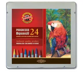 KOH-I-NOOR Art Crayons Progresso Aquarell 8784 - 24 Stk