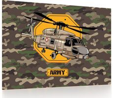 OXYBAG Tischunterlage 60x40cm Helikopter