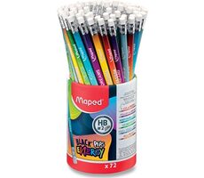 Maped Graphitstift Black'Peps Energy 1 Stück (Mix)