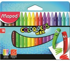 Maped Dreieckige Wachsmalstifte Wachs 18 Stk