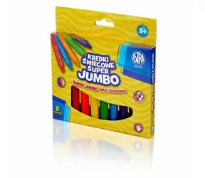 ASTRA Super Jumbo Wachsstäbchen 8 Stk