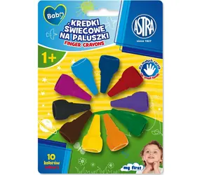 ASTRA BABY Fingerwachse für das Bad 10 Stk
