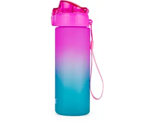 OXYBAG Trinkflasche OXY Click 600 ml OXY Ombre Blau-Pink