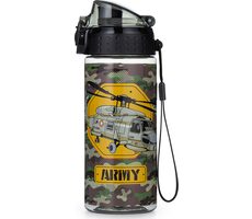OXYBAG Trinkflasche OXY CLICK Army Helicopter 500 ml