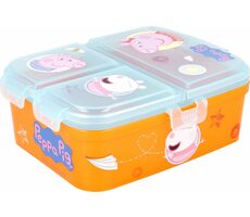 STOR XL Multibox für Snacks Peppa Pig