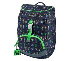 BAAGL Schulrucksack Airy Minecraft / 16,5 l / geeignet ab der 1. Klasse der Grundschule 