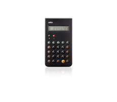 Braun BNE001BK schwarz / Taschenrechner / 8 Ziffern (Anzeige) / LR44-Batterie