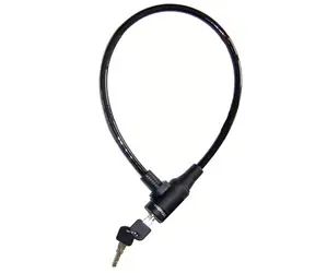 Master Lock 8269EURDPRO_black / Stahlkabel für Fahrrad 65 cm schwarz