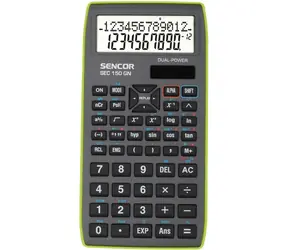 Sencor SEC 150 GN / Taschenrechner / 10+2-stelliges LCD-Display / 1xLR43