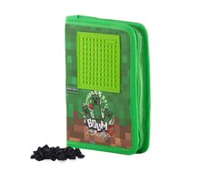 PIXIE CREW & MINECRAFT Schulmäppchen einlagig / 14,5 x 19,2 x 2,7 cm