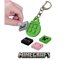 PIXIE CREW Clipring MINECRAFT / Schlüsselanhänger / ab 6 Jahren