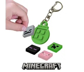 PIXIE CREW Clipring MINECRAFT / Schlüsselanhänger / ab 6 Jahren