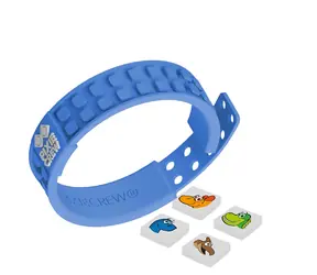 PIXIE CREW Creative Dino Armband blau / ab 6 Jahren