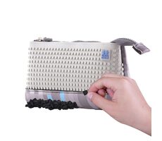 PIXIE CREW großes Etui/Bleistift Graublau / ab 6 Jahren