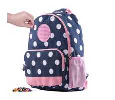 PIXIE CREW Freizeitrucksack blau mit weißen Punkten / ab 6 Jahren