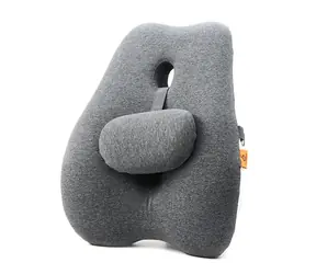 Powerton Lordosenstütze grau / ergonomisch / Memory-Schaum