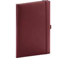 NOTIQUE Notes Balacron, bordeauxrot, gepunktet, 15 x 21 cm