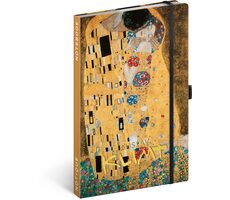 NOTIQUE Notizen Gustav Klimt, liniert, 13 x 21 cm