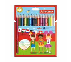 STABILO® color - 24er Set - 24 verschiedene Farben inkl. 4 Neonfarben