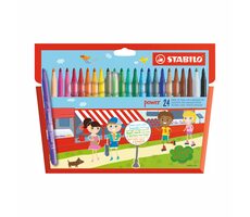 STABILO® power - 24er Set - 24 verschiedene Farben
