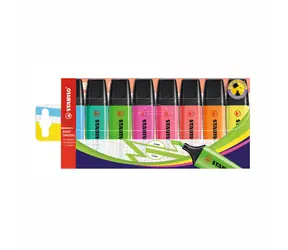 STABILO® BOSS ORIGINAL - 8er Set - 8 verschiedene Farben