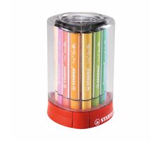STABILO® Trio Scribbi - 12-teiliges Schreibtischset - 12 verschiedene Farben