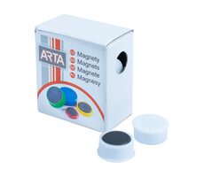 ARTA Magnete Durchmesser 16mm weiß (10 Stück pro Packung)